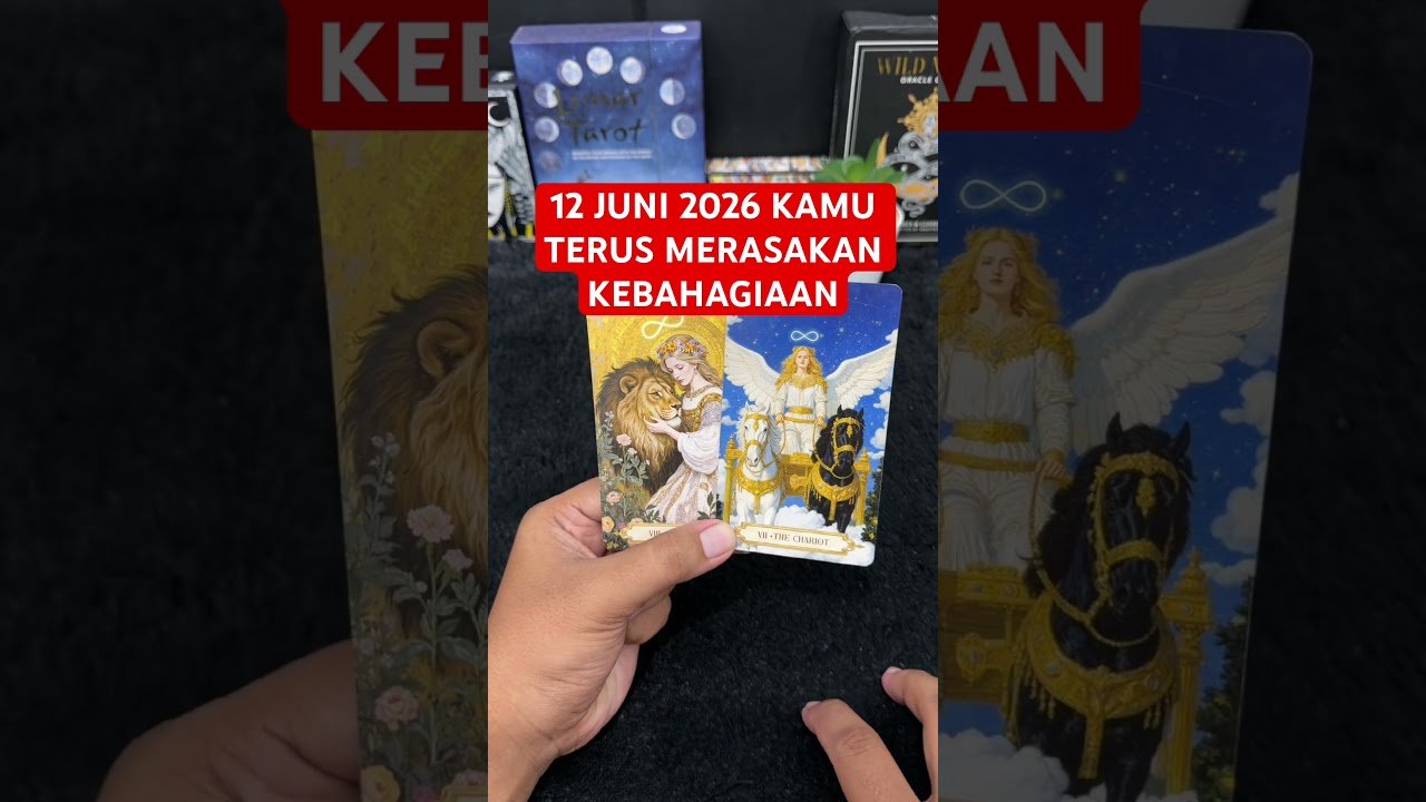 No momento, você está visualizando 12 JUNI 2026 KAMU TERUS MERASAKAN KEBAHAGIAAN #tarot #tarotreading