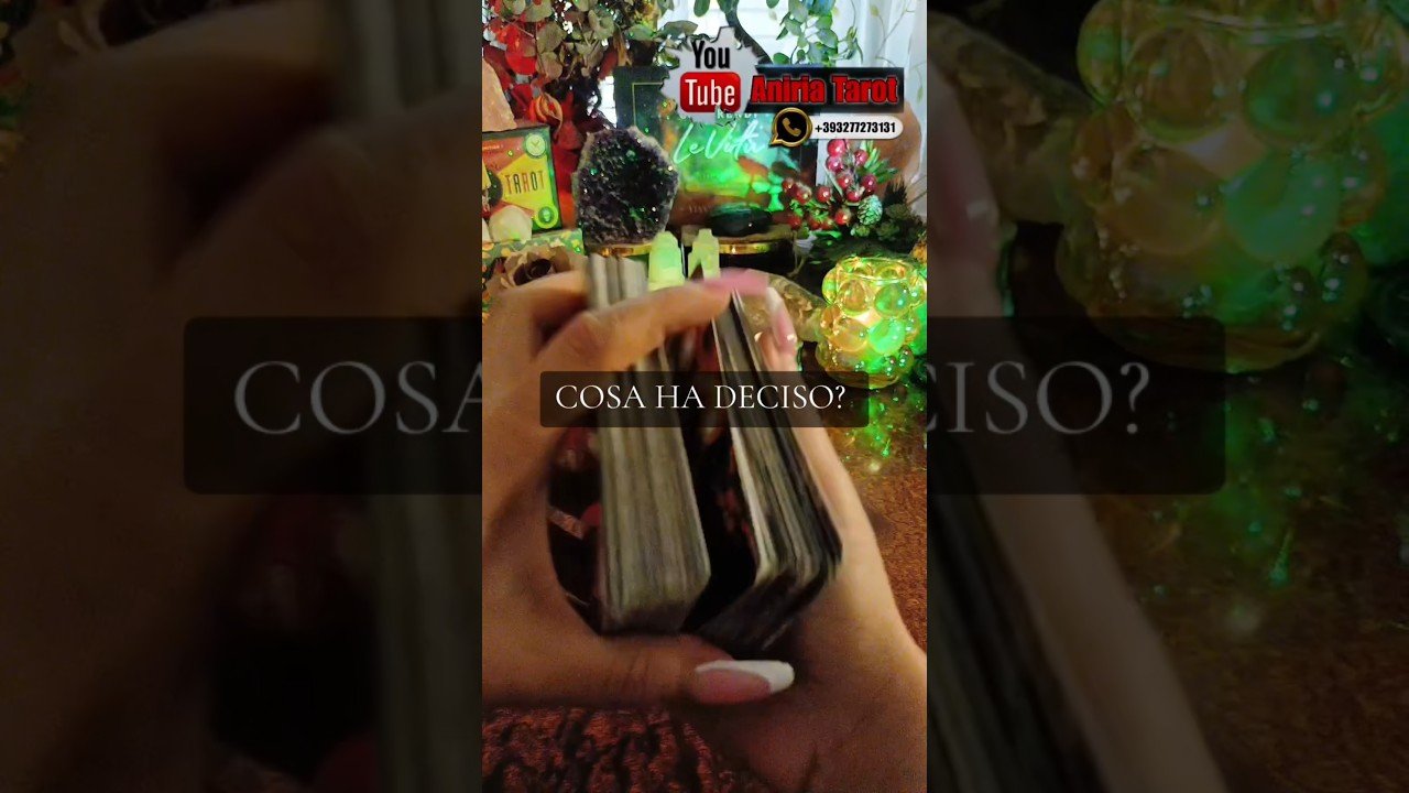 No momento, você está visualizando ✨222✨ COSA HA DECISO? #aniriatarot #tarot #vitaspirituale