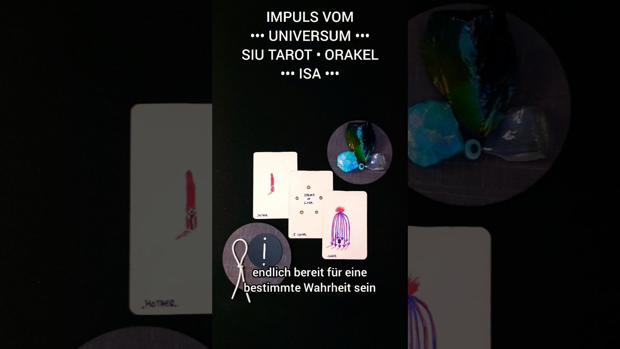 No momento, você está visualizando ☄ IMPULS VOM UNIVERSUM 📣 KÄFIG • ISA • #tarot #rune #orakel ☉