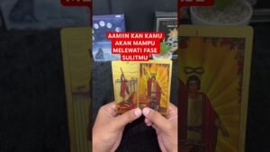 Leia mais sobre o artigo AAMIIN KAN KAMU AKAN MAMPU MELEWATI FASE SULITMU #tarot #tarotreading