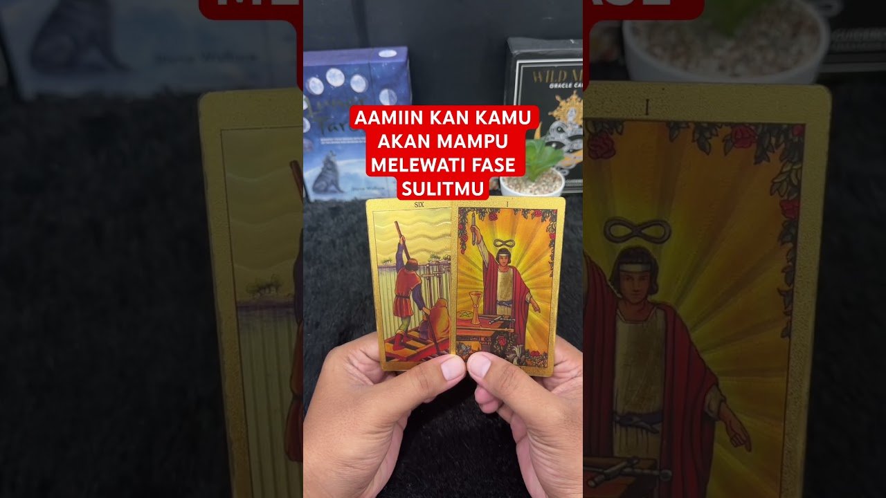 No momento, você está visualizando AAMIIN KAN KAMU AKAN MAMPU MELEWATI FASE SULITMU #tarot #tarotreading