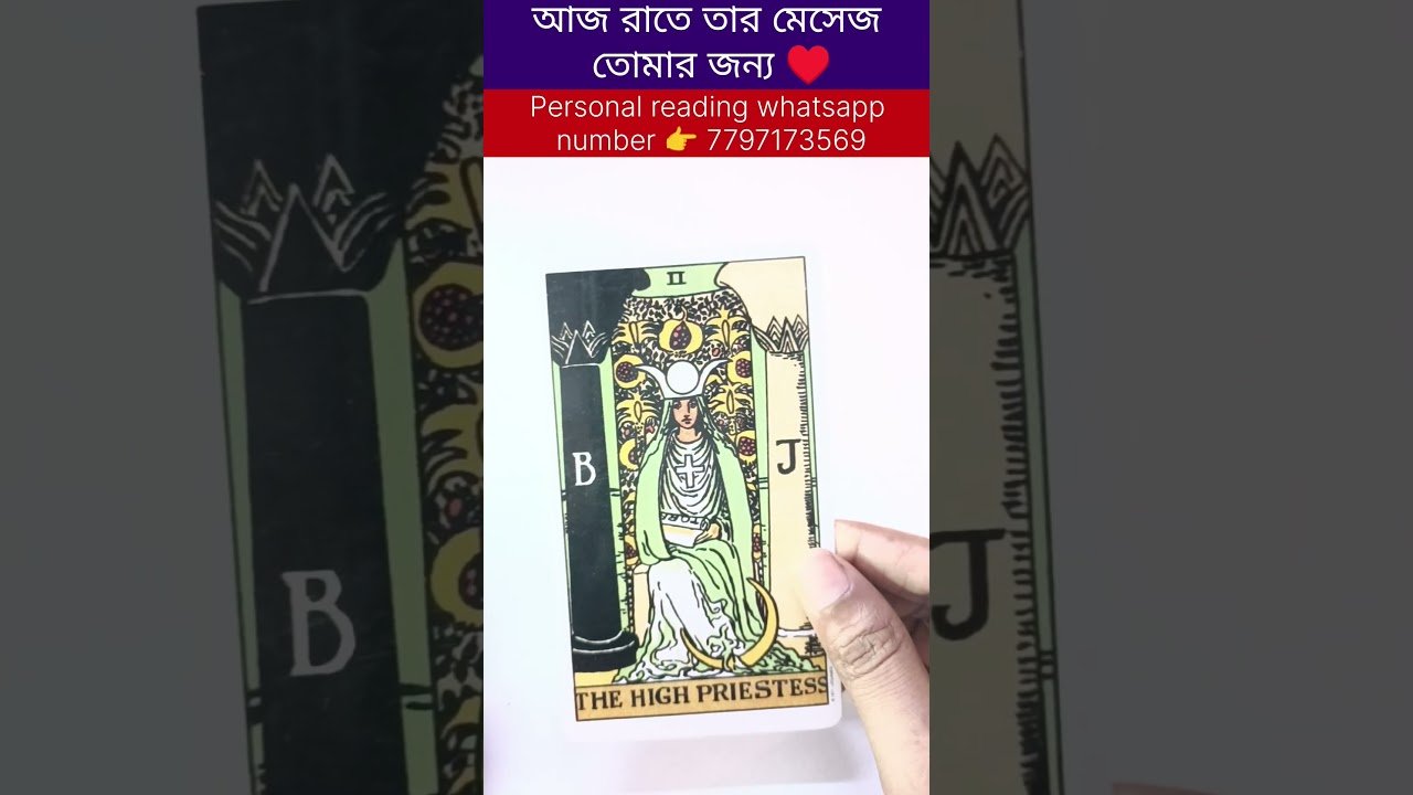 No momento, você está visualizando আজ রাতে তার মেসেজ তোমার জন্য #currentfeelings #tarot #bengalitarotreading #reels #astrology