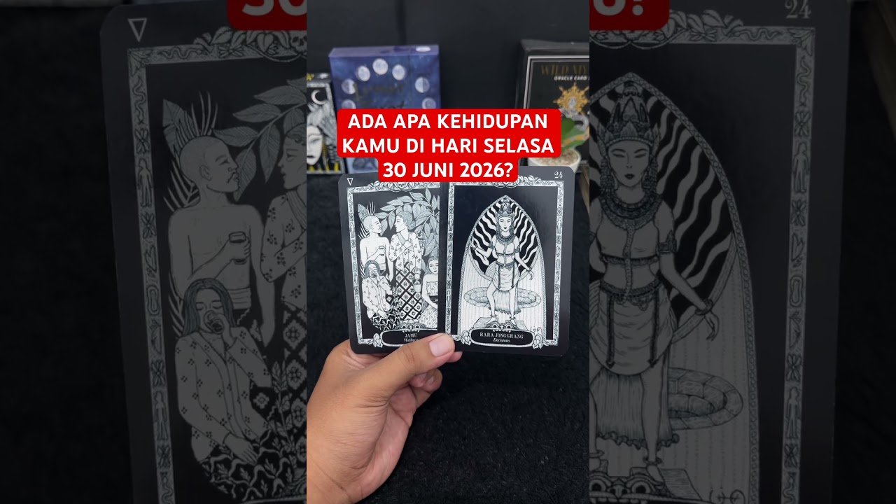 No momento, você está visualizando ADA APA KEHIDUPAN KAMU DI HARI SELASA 30 JUNI 2026? #tarot #tarotreading