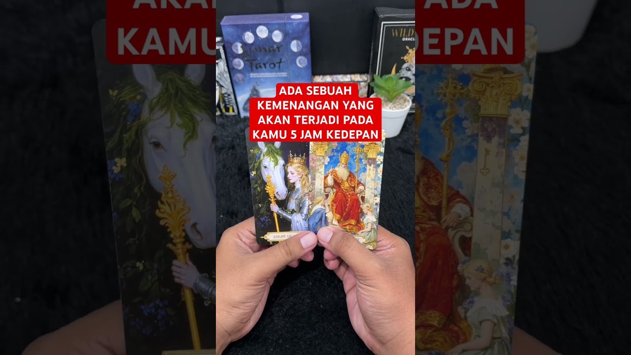 No momento, você está visualizando ADA SEBUAH KEMENANGAN YANG AKAN TERJADI PADA KAMU 5 JAM KEDEPAN #tarot #tarotreading