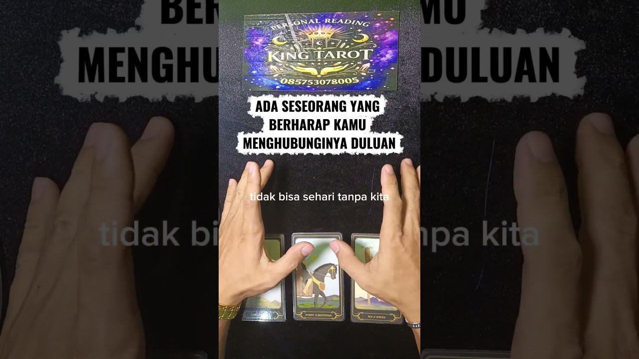 No momento, você está visualizando ADA SESEORANG YANG BERHARAP MENGHUBUNGINYA DULUAN!!? #kinktarot #tarot #pesansemesta