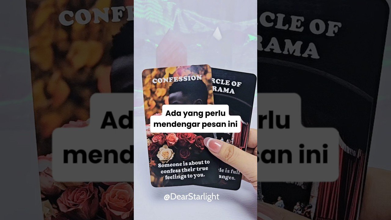No momento, você está visualizando Ada yang perlu mendengar pesan ini #tarot #tarotindonesia #fyp #fypシ゚viral