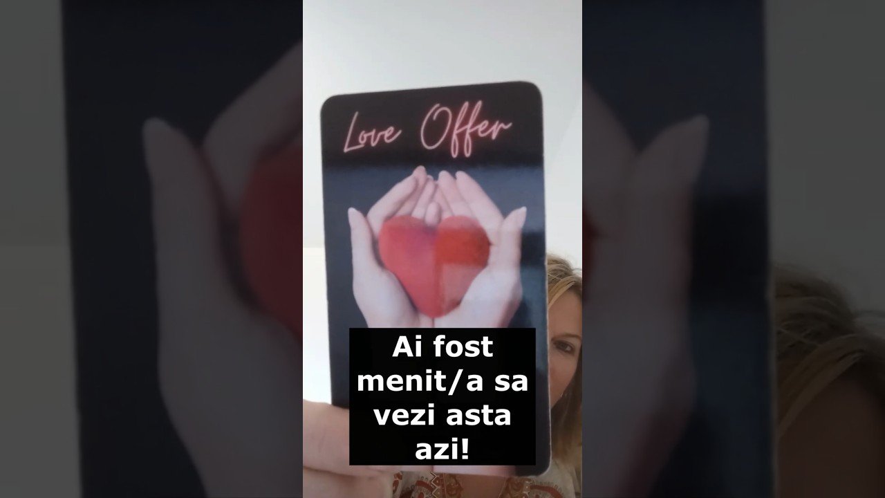 No momento, você está visualizando Ai fost menit/a să vezi asta azi!! #tarot #prediciputna #3iunie