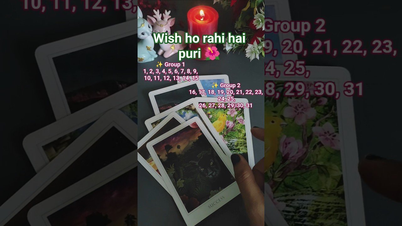 No momento, você está visualizando Apki wish ho rahi hai puri 🌺🙏 #tarot #tarotreading #love #career #trending