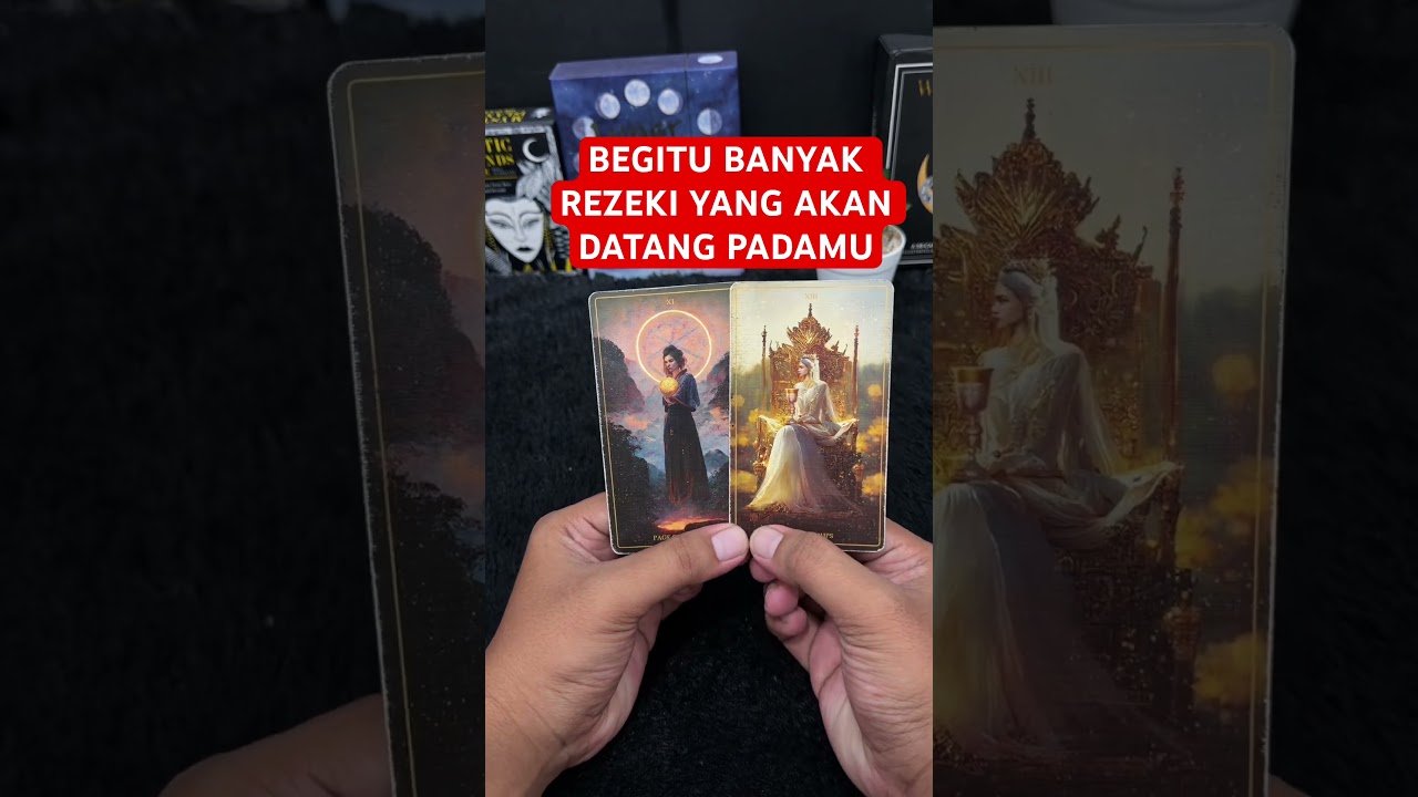 Leia mais sobre o artigo BEGITU BANYAK REZEKI YANG AKAN DATANG PADAMU #tarot #tarotreading