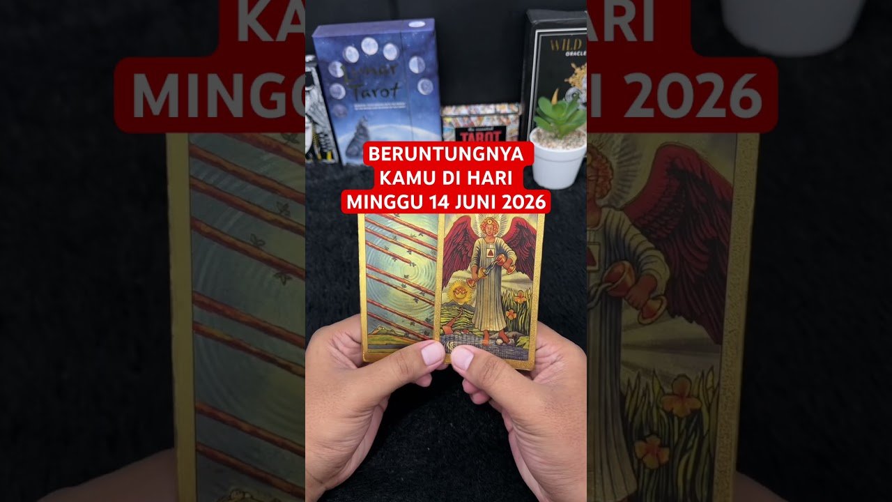 No momento, você está visualizando BERUNTUNGNYA KAMU DI HARI MINGGU 14 JUNI 2026 #tarot #tarotreading