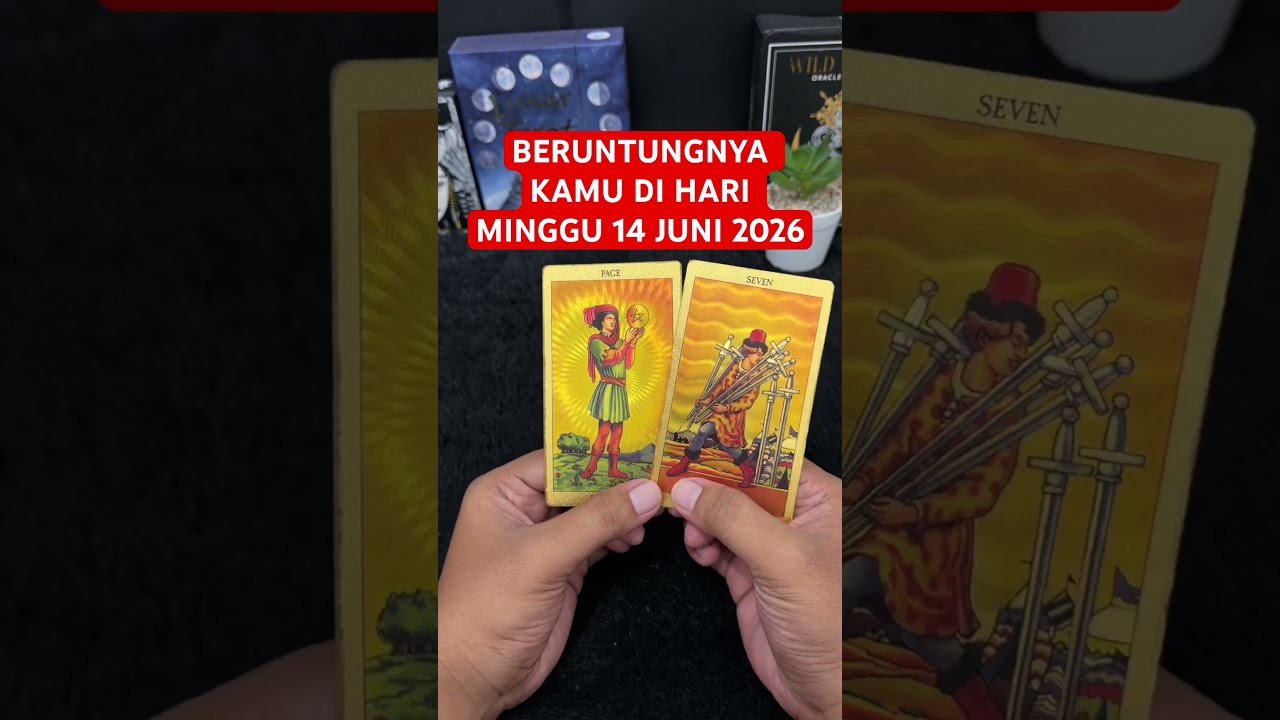 No momento, você está visualizando BERUNTUNGNYA KAMU DI HARI MINGGU 14 JUNI 2026 #tarot #tarotreading