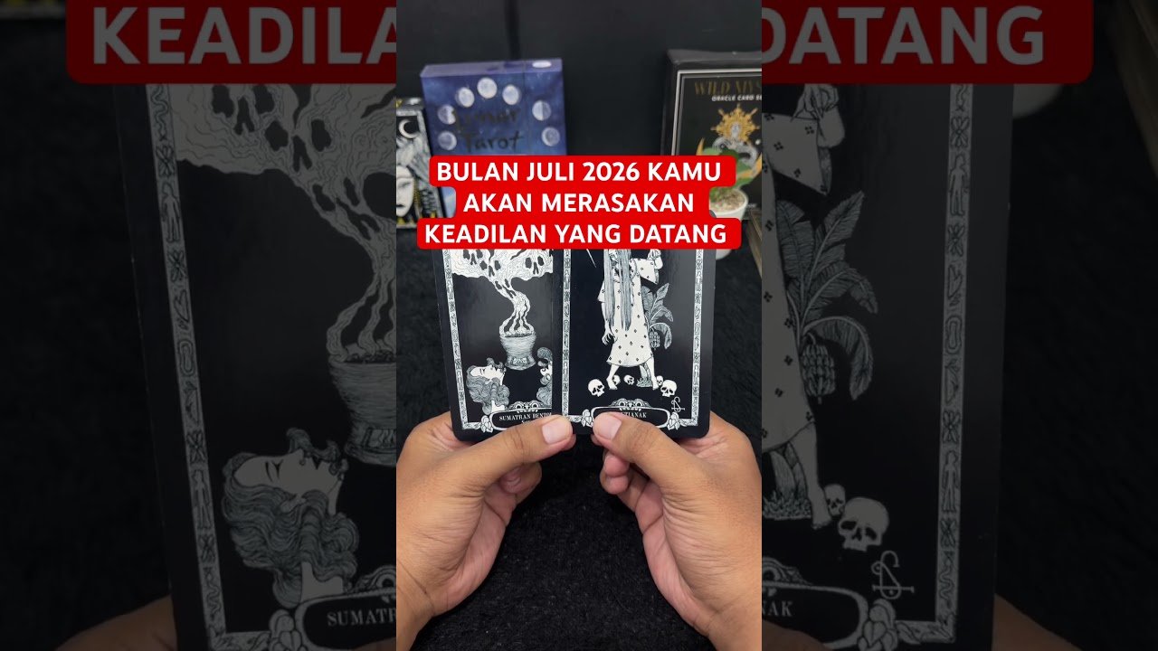 No momento, você está visualizando BULAN JULI 2026 KAMU AKAN MERASAKAN KEADILAN YANG DATANG #tarot #tarotreading