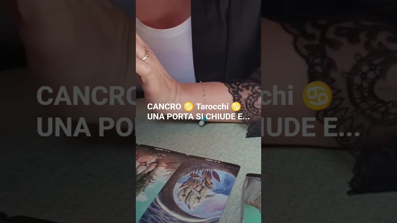 No momento, você está visualizando CANCRO ♋️ TAROCCHI ♋️ UN’ALTRA PORTA SI APRE PER TE…#tarot #amore #cancer #tarotreader #messaggio