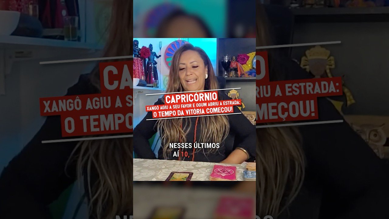 No momento, você está visualizando CAPRICÓRNIO ♑️ #eitatarot #tarot #baralhocigano #horoscope #signos #capricorn #horoscopo