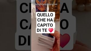 Leia mais sobre o artigo CIÒ Che Ha Capito di TE questa persona ❤️ #goldunicornart #tarot #tarocchi