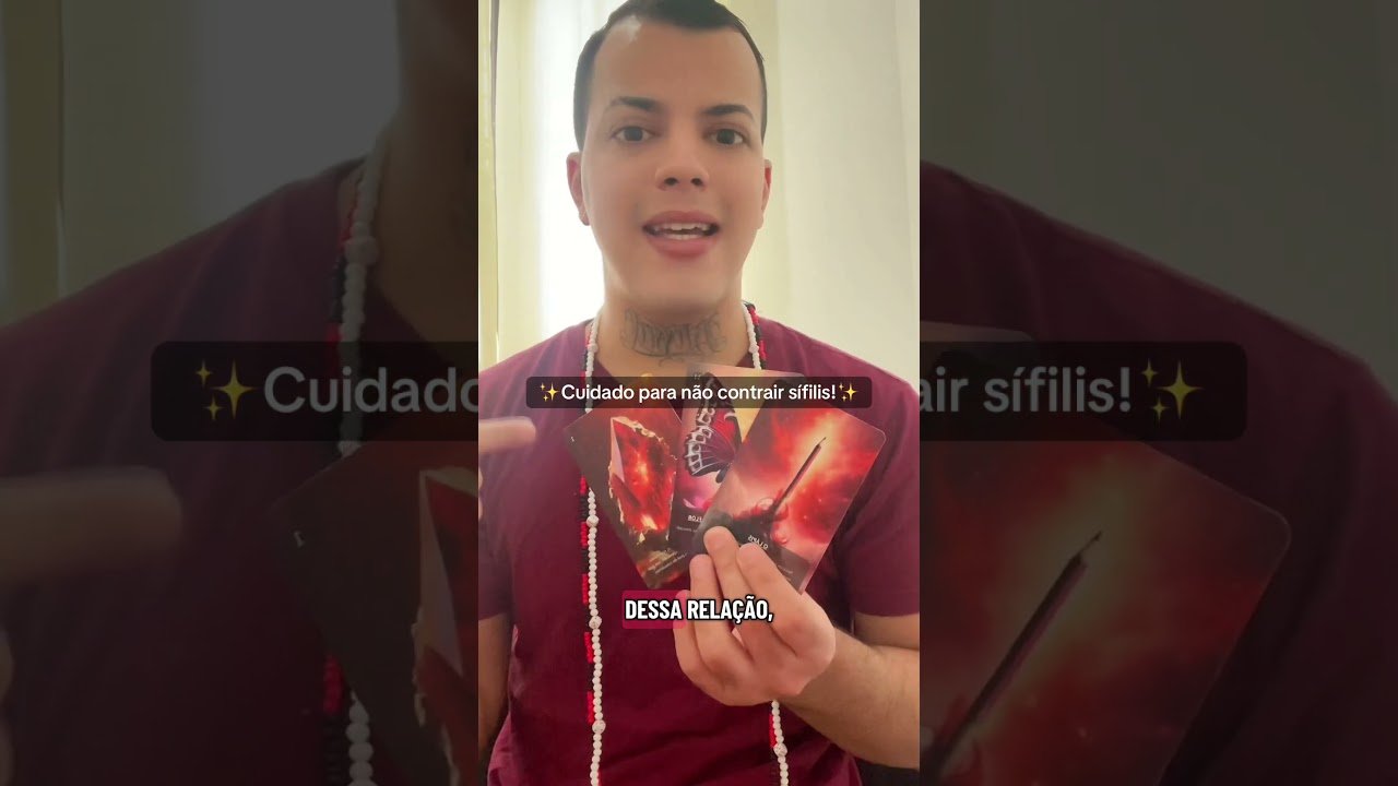 No momento, você está visualizando Cuidado para não contrair sífilis #cartomante #baralhocigano #tarot #mensagem #amor