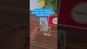 Leia mais sobre o artigo Dia akhirnya menyesali perbuatannya #tarot #tarotcards #tarotreading
