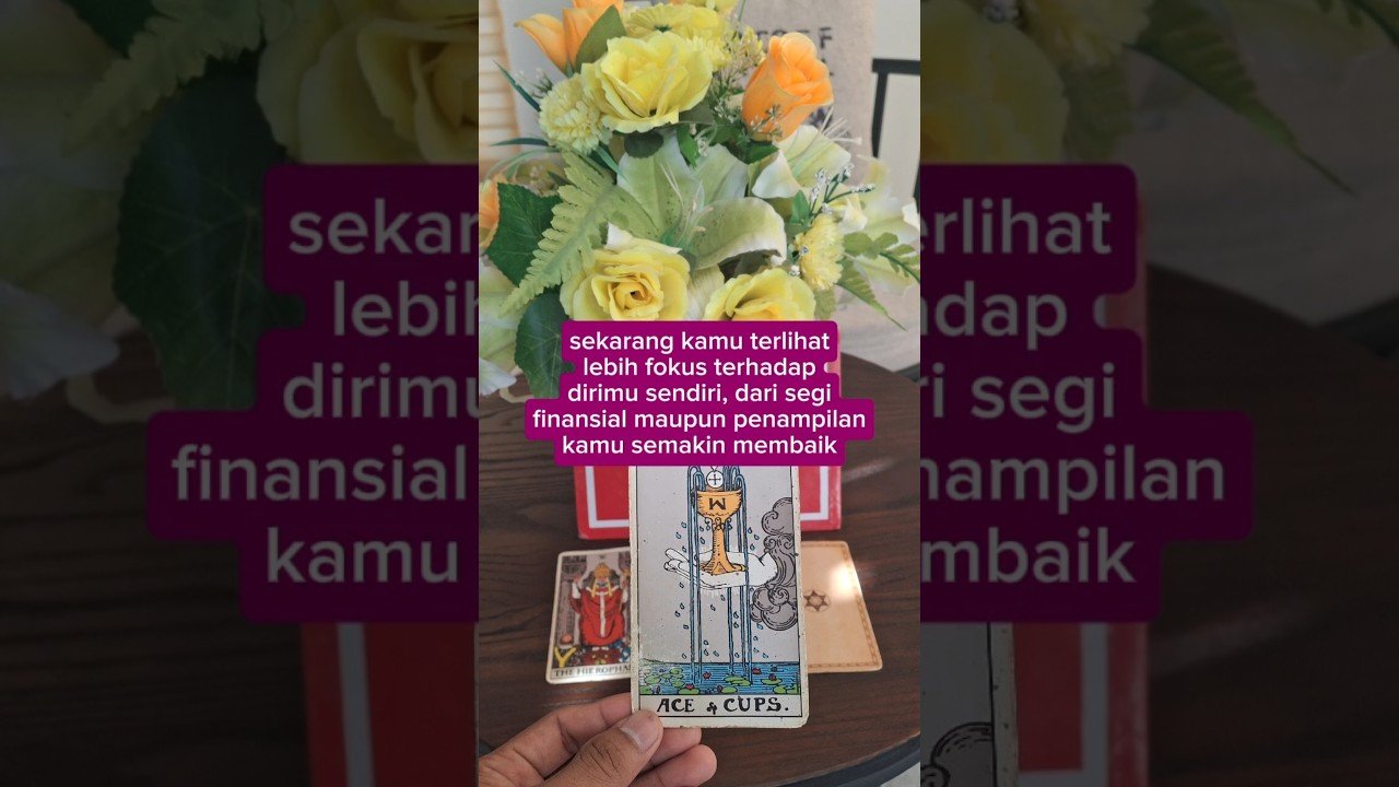 No momento, você está visualizando Dia merasa kaget dengan perubahanmu sekarang.. #tarot #tarotreading #tarotcards