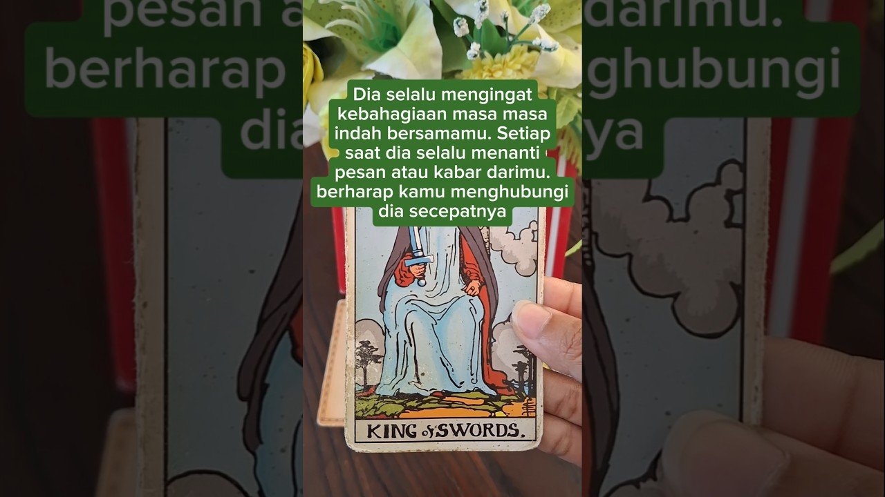 No momento, você está visualizando dia selalu menunggu pesan darimu #tarot #tarotreading #tarotcards #tarotasmara #lovestory