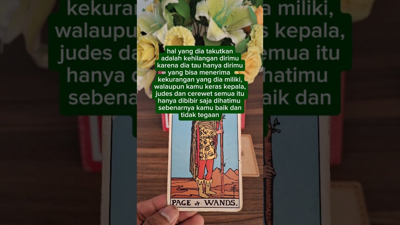 No momento, você está visualizando dia tidak mau melepaskanmu.. #tarot #tarotreading #tarotcards