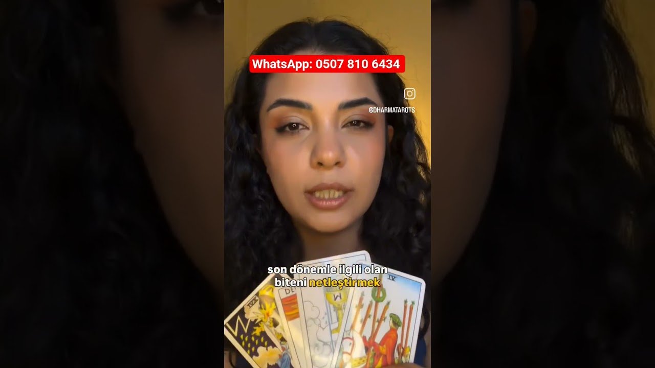 No momento, você está visualizando Dilek tut! WhatsApp: 0507 810 6434 #tarot #astrolojiyorumu