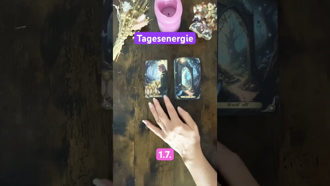 No momento, você está visualizando Einen Traum verwirklichen. Du stehst kurz vor deinem Ziel. #tagesbotschaft #tarot #energie