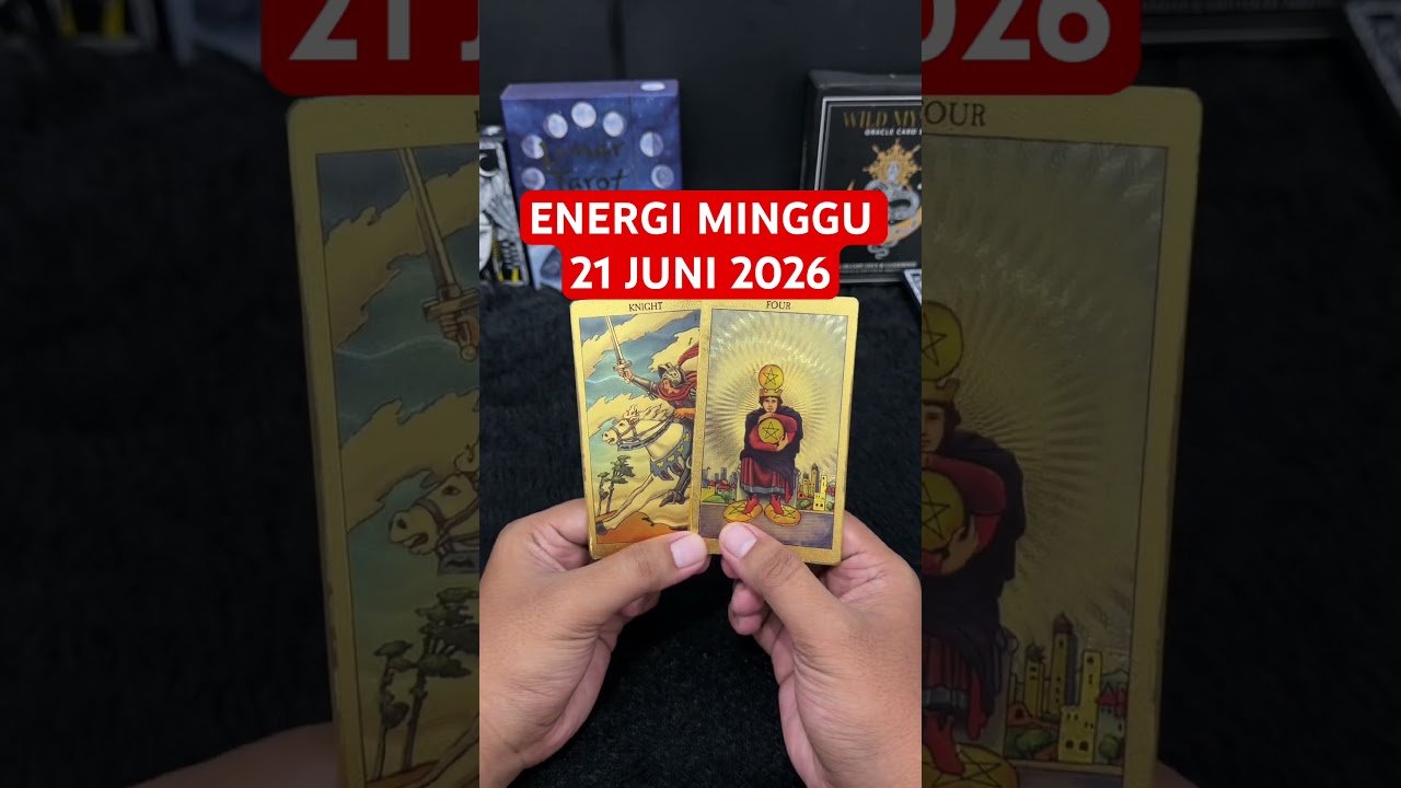 No momento, você está visualizando ENERGI MINGGU 21 JUNI 2026 #tarot #tarotreading