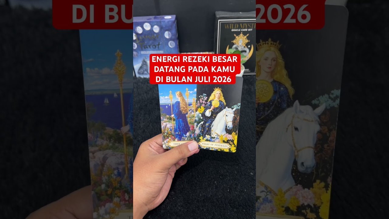 No momento, você está visualizando ENERGI REZEKI BESAR DATANG PADA KAMU DI BULAN JULI 2026 #tarot #tarotreading