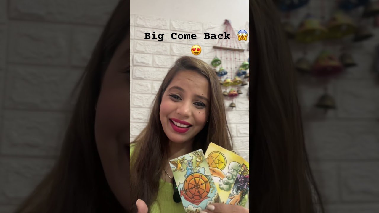 No momento, você está visualizando 😍FINALLY COME BACK😱🥰CURRENT FEELINGS 😍TAROT#shorts —#short #tarot #youtube