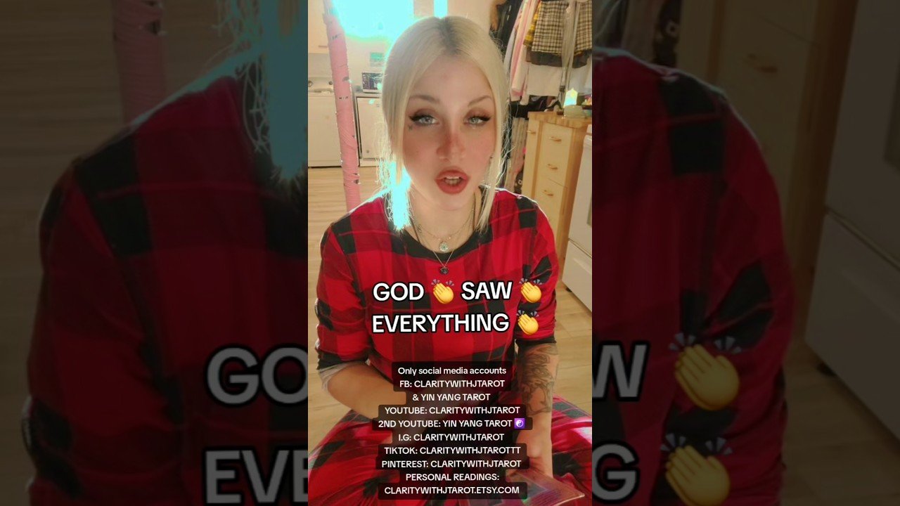 No momento, você está visualizando GOD SAW EVERYTHING  #tarotreading #tarot ##shorts