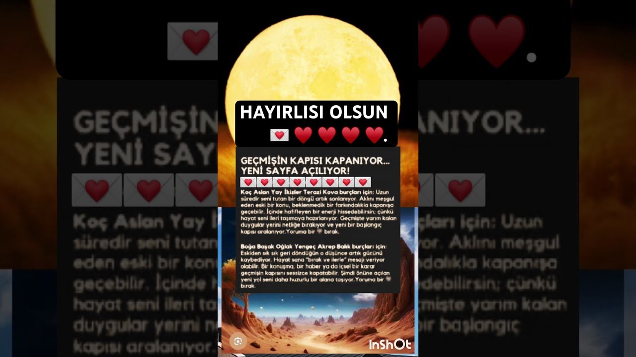 No momento, você está visualizando Hayırlısı olsun.!!#keşfet #kesvet #tarot #burçyorumları #tarotreading #gündem