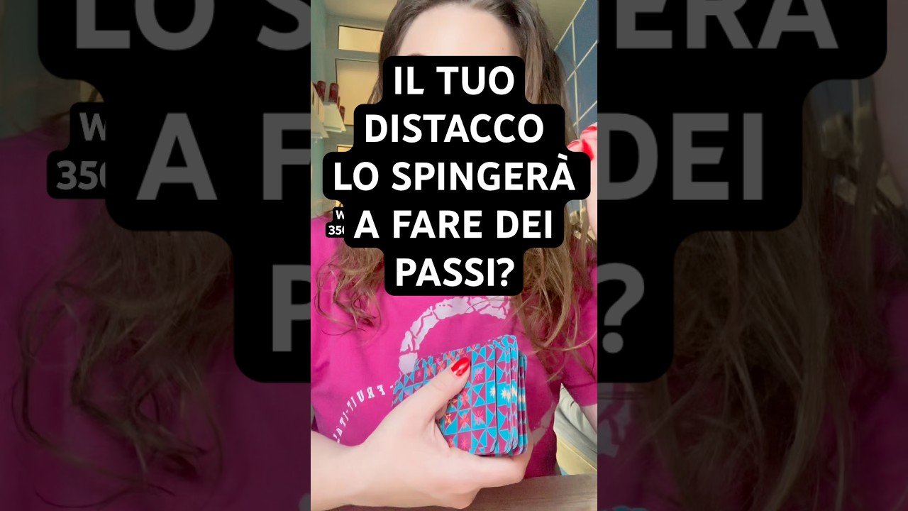 No momento, você está visualizando Il tuo allontanamento lo spingerà a fare dei passi? #tarot #tarocchi #tarot #tarot #tarocchi #tarot