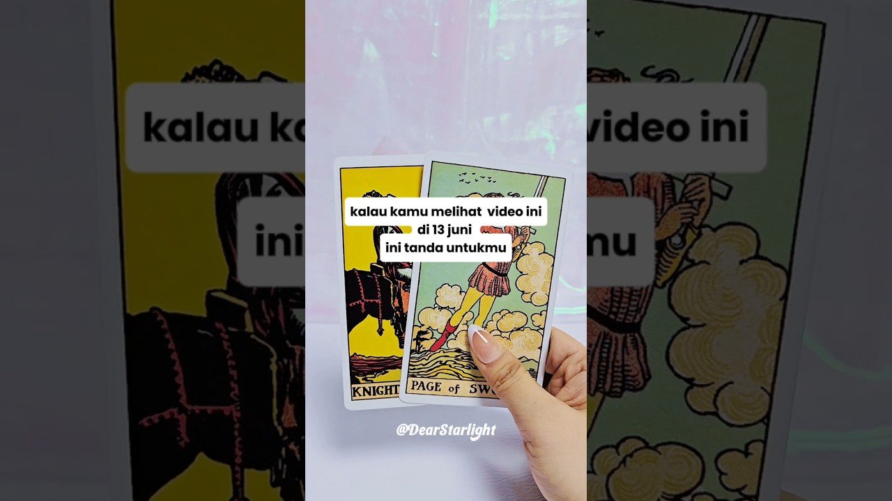 No momento, você está visualizando Ini Tanda Untukmu, Jangan skip! #energihariini #pesanpositif #untukmu #tarot