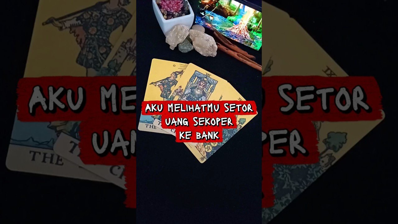 No momento, você está visualizando JIWA TERPILIH‼️_AKU MELIHATMU SETOR UANG SEKOPER KE BANK #jiwaterpilih #ramalantarot #tarot #shorts