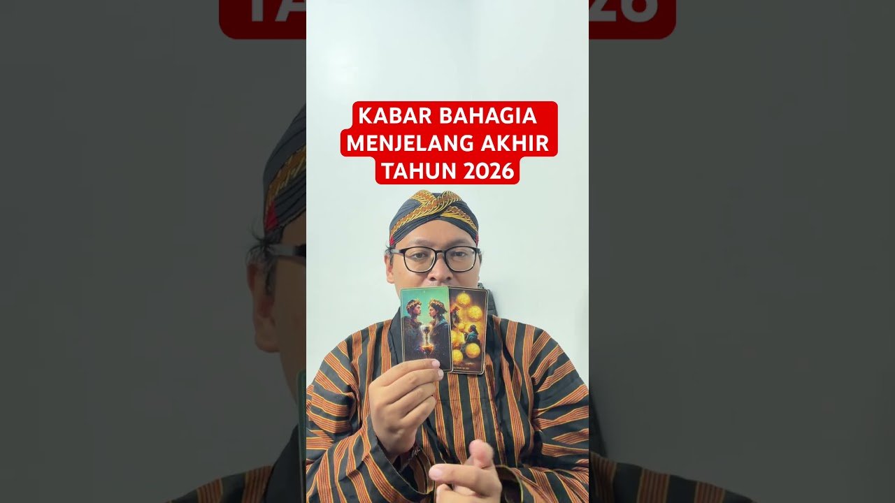 No momento, você está visualizando KABAR BAHAGIA MENJELANG AKHIR TAHUN 2026 #tarot #tarotreading
