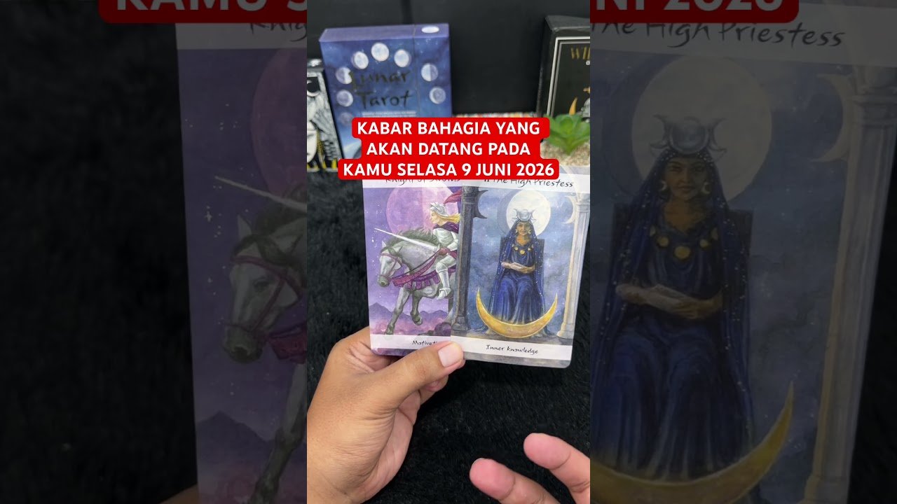 No momento, você está visualizando KABAR BAHAGIA YANG AKAN DATANG PADA KAMU SELASA 9 JUNI 2026 #tarot #tarotreading