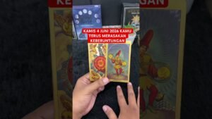 Leia mais sobre o artigo KAMIS 4 JUNI 2026 KAMU TERUS MERASAKAN KEBERUNTUNGAN #tarot #tarotreading