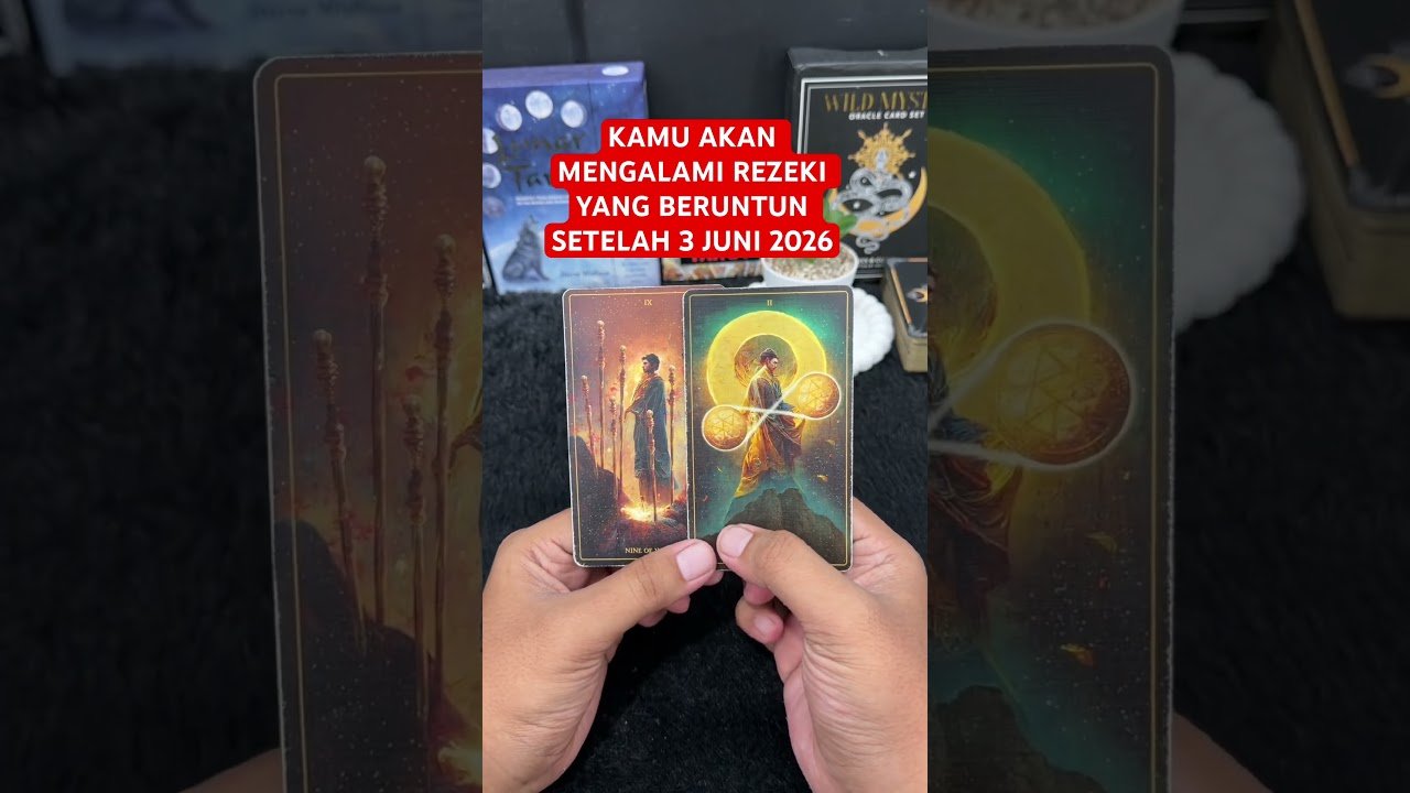 No momento, você está visualizando KAMU AKAN MENGALAMI REZEKI YANG BERUNTUN SETELAH 3 JUNI 2026 #tarot #tarotreading