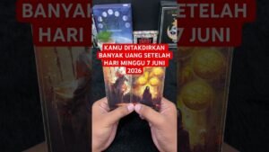 Leia mais sobre o artigo KAMU DITAKDIRKAN BANYAK UANG SETELAH HARI MINGGU 7 JUNI 2026 #tarot #tarotreading