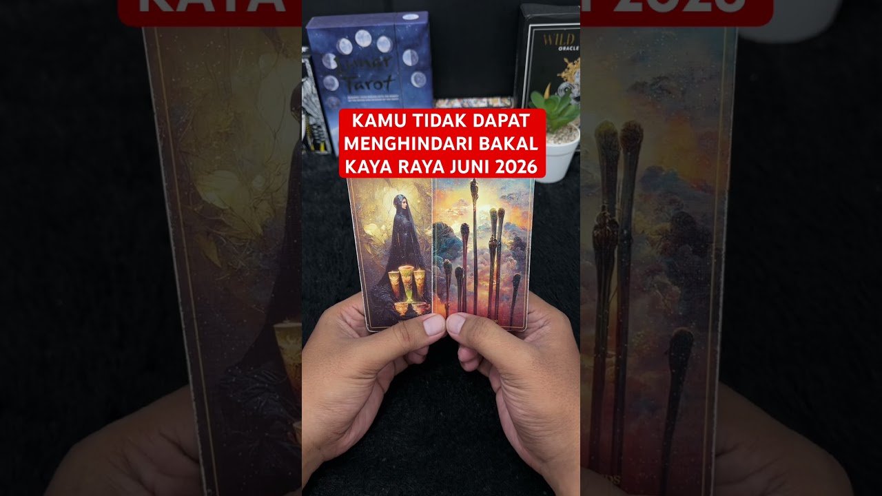 No momento, você está visualizando KAMU TIDAK DAPAT MENGHINDARI BAKAL KAYA RAYA JUNI 2026 #tarot #tarotreading