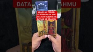 Leia mais sobre o artigo KEADILAN TERJADI PERTENGAHAN JUNI 2026 ADA REZEKI BAIK DATANG KE ARAHMU #tarot #tarotreading