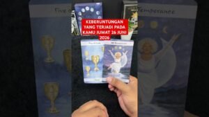 Leia mais sobre o artigo KEBERUNTUNGAN YANG TERJADI PADA KAMU JUMAT 26 JUNI 2026 #tarot #tarotreading