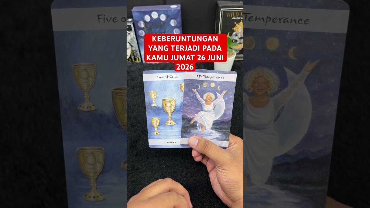No momento, você está visualizando KEBERUNTUNGAN YANG TERJADI PADA KAMU JUMAT 26 JUNI 2026 #tarot #tarotreading
