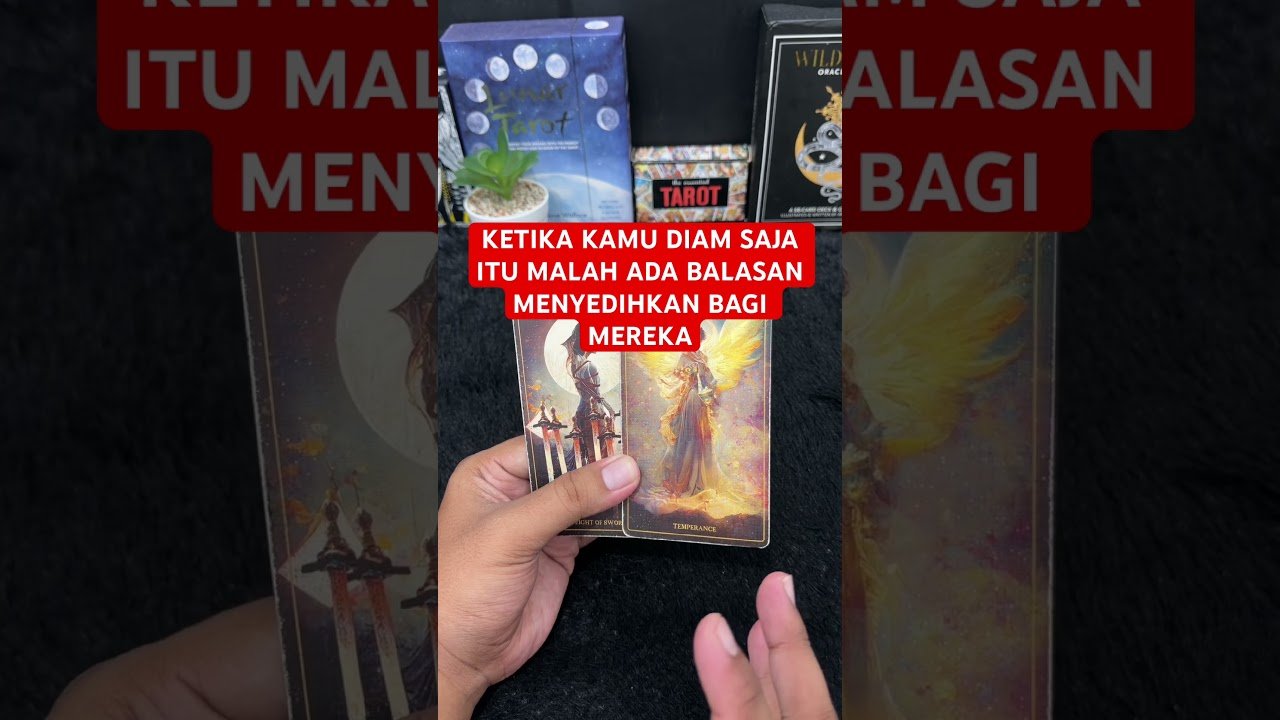 No momento, você está visualizando KETIKA KAMU DIAM SAJA ITU MALAH ADA BALASAN MENYEDIHKAN BAGI MEREKA #tarot #tarotreading