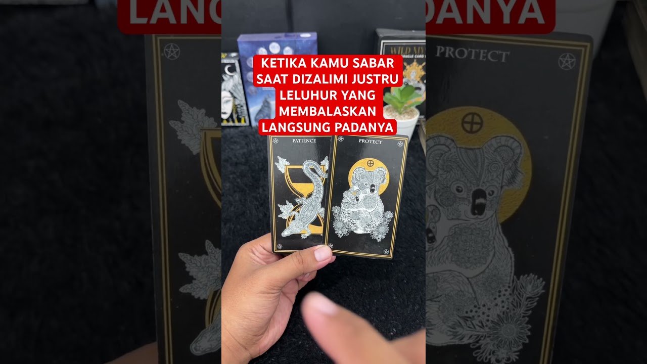 No momento, você está visualizando KETIKA KAMU SABAR SAAT DIZALIMI JUSTRU LELUHUR YANG MEMBALASKAN LANGSUNG PADANYA #tarot