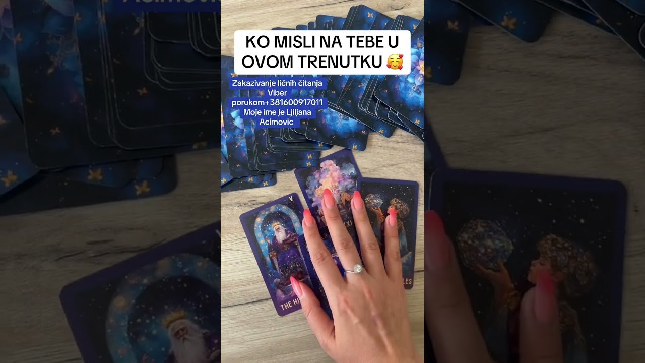 No momento, você está visualizando KO MISLI NA TEBE U OVOM TRENUTKU 🥰#tarot