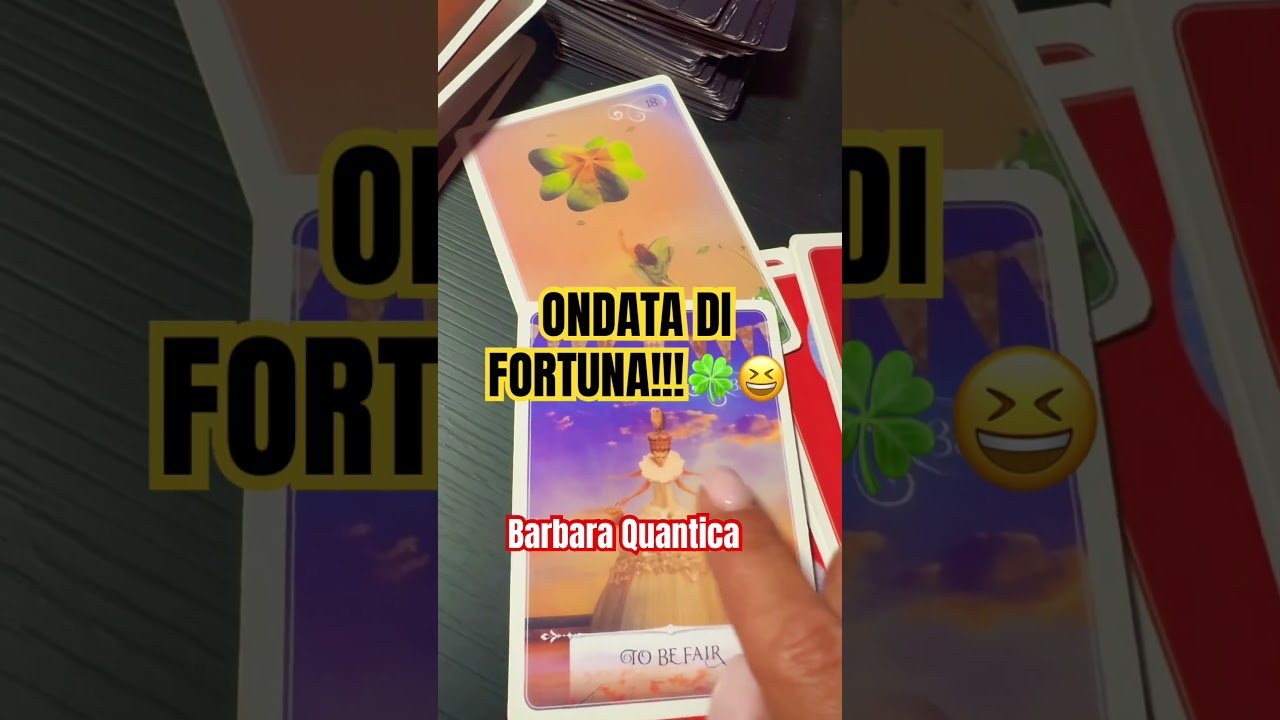 No momento, você está visualizando LA FORTUNA BUSSA ALLA TUA PORTA 🍀🙏 #tarocchi #cartomante  #tarot