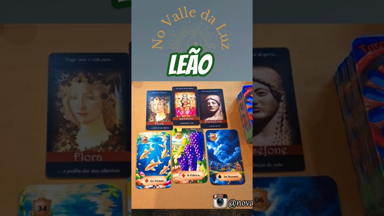 No momento, você está visualizando LEÃO ♌️ PREVISÃO COMPLETA NO CANAL #tarot #taro