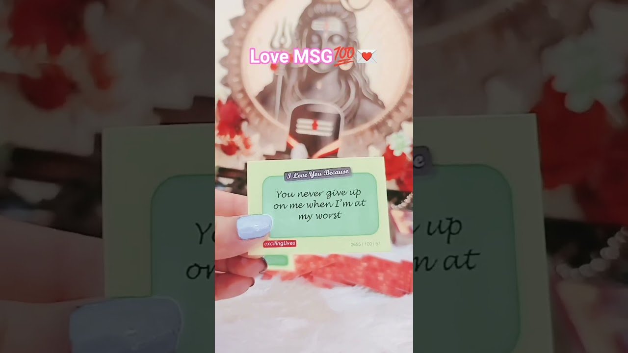 No momento, você está visualizando love MSG 💌 #tarotreading #tarot #lovefeeling #lovemessages #lovereading #currentenergy #shorts