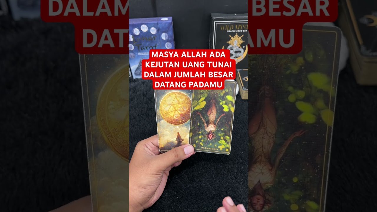 No momento, você está visualizando MASYA ALLAH ADA KEJUTAN UANG TUNAI DALAM JUMLAH BESAR DATANG PADAMU #tarot #tarotreading